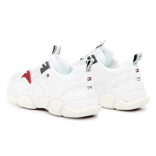 Chunky mixed textile trainer fw0fw04065 hot sale