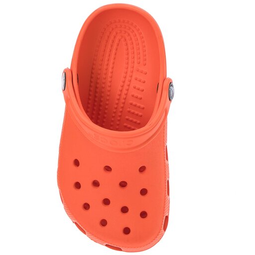 Tangerine crocs top