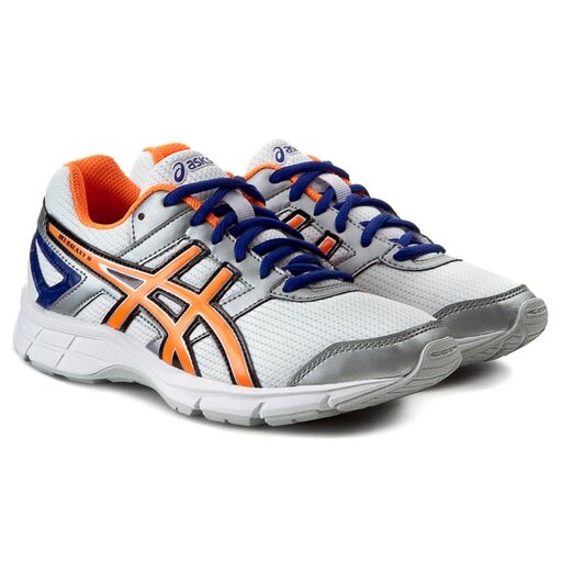 Batai Asics Gel-Galaxy 8 Gs C520N White/Flash Orange/Deep Blue •  Www.eavalyne.lt