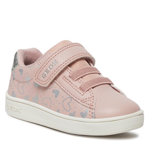 Sneakers Geox B Eclyper Girl B455MA 0BCKC C8237 Lt Rose Silver chaussures