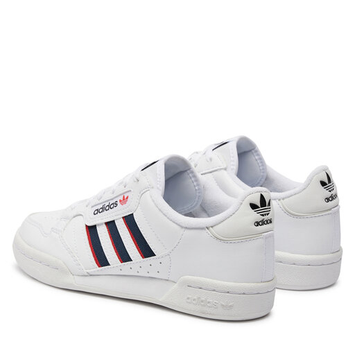 Zapatillas adidas Continental 80 Stripes J FX6088 Blanco