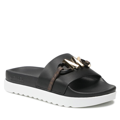 Chanclas MICHAEL Michael Kors Tyra Slide 40T1TRFA1L Negro zapatos.es