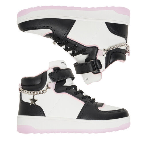Sneakersy DeeZee CEO-BIC-AW25-DZ09 Biały | eobuwie.com.pl