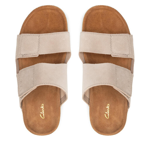 Ciabatte Clarks Pilton Strap 26165685 Sand Suede it.eschuhe.ch