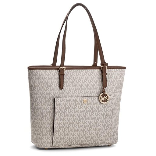 Sac a main Michael Kors Jet Set Item 30S7GTTT7B Beige chaussures