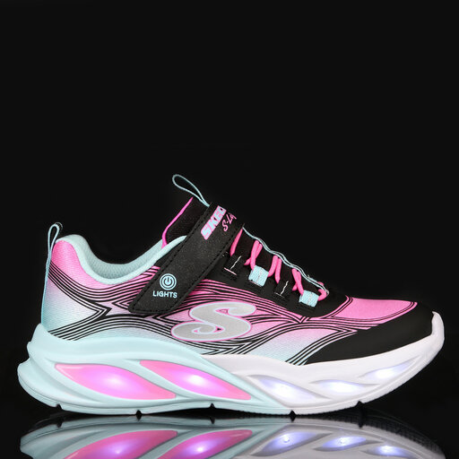 Sneakers Skechers S-Lights: Cosmic Glow 303712L/BKMT Rosa