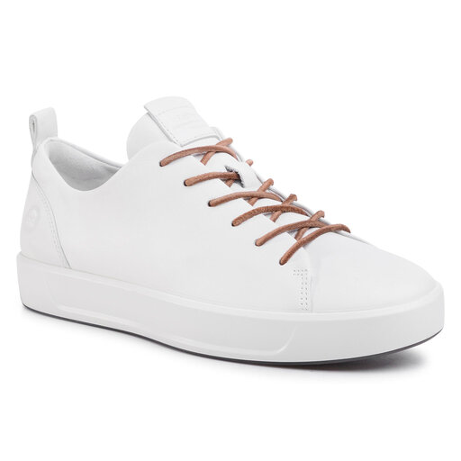 Sneakersy ECCO Soft 6 M 45099401007 Bia y