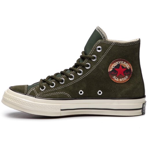 Sneakers Converse Chuck 70 Hi 162371C Utility Green Blac