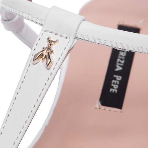 Sandale Patrizia Pepe CX0248/L011-W146 Bijela