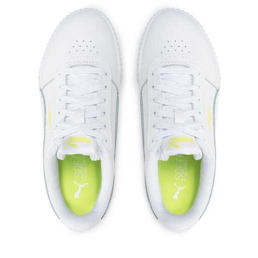 c Puma Carina L Jr 370677 35 Puma White Lemon Sherbert