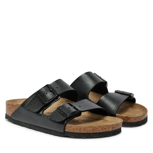 Birkenstock black metallic shop