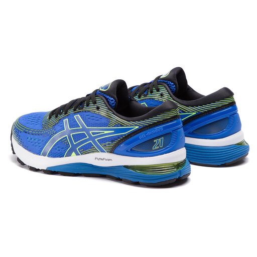 Asics gel-nimbus 21 illusion blue/black clearance