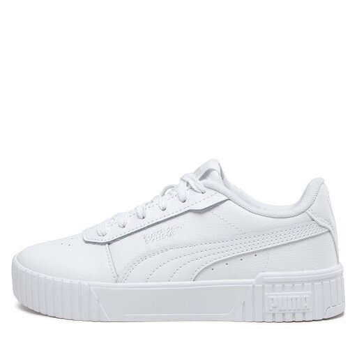 Puma carina sneaker top low white silver