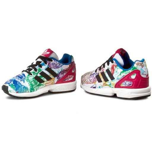 Laisvalaikio batai adidas Zx Flux C S76301 Spalvota