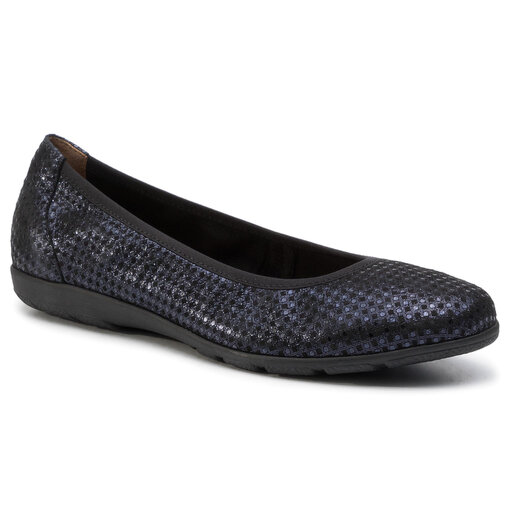 Ballerines Caprice 9-22150-42 Cuir Femme – Largeur G Confort – Talon Plat – Airmotion – Élégance Quotidienne