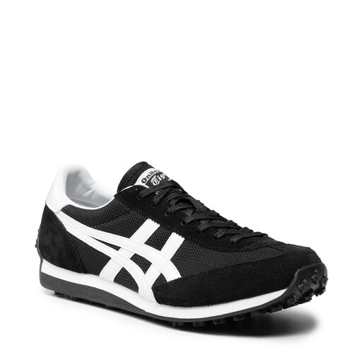 asics tiger black and white
