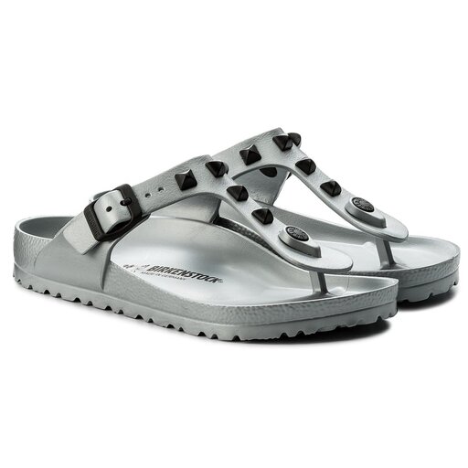 Birkenstock gizeh eva studded silver new arrivals