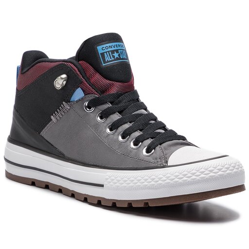 Trampki Converse Ctas Street Boot Hi 161470C Mason Black Dark