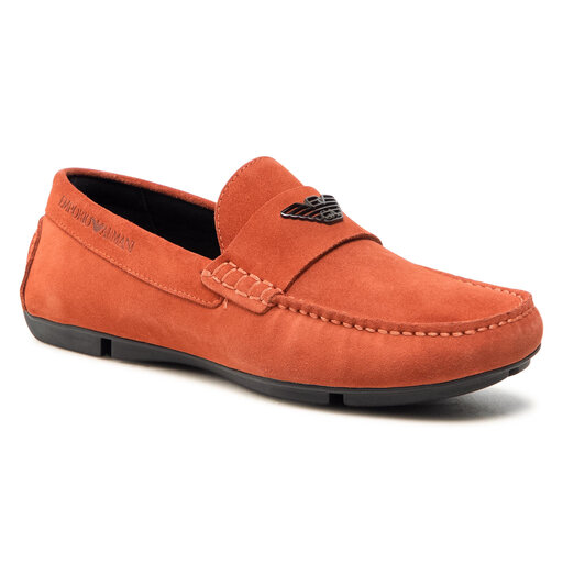 Mokassins Emporio Armani X4B124 XF188 Q165 Orange eschuhe
