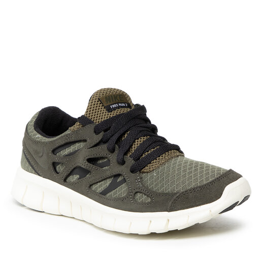 Chaussures Nike Free Run 2 537732 305 Sequoia Black Medium Olive