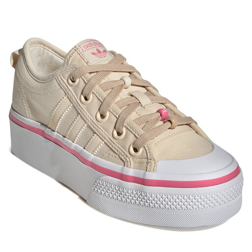 Sneakers adidas Nizza Platform Shoes Kids IF5140 Beige eschuhe
