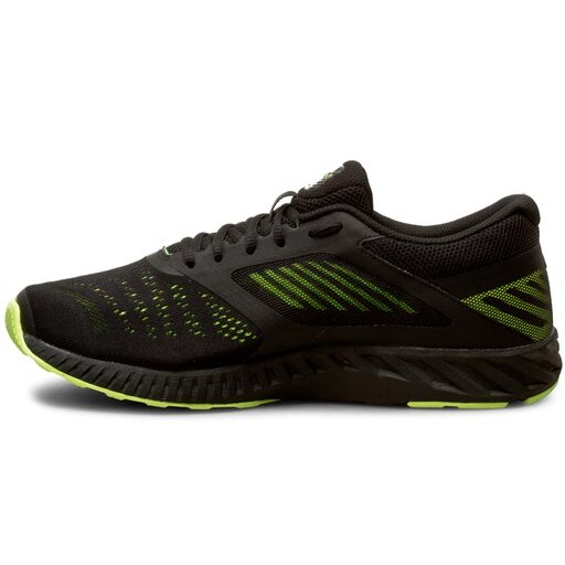 Laufschuhe Asics FuzeX Lyte T620N Schwarz
