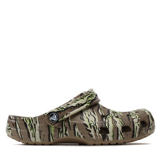 Шльопанці Crocs Classic Printed Camo Clog 206454 Хакі | evzuttya