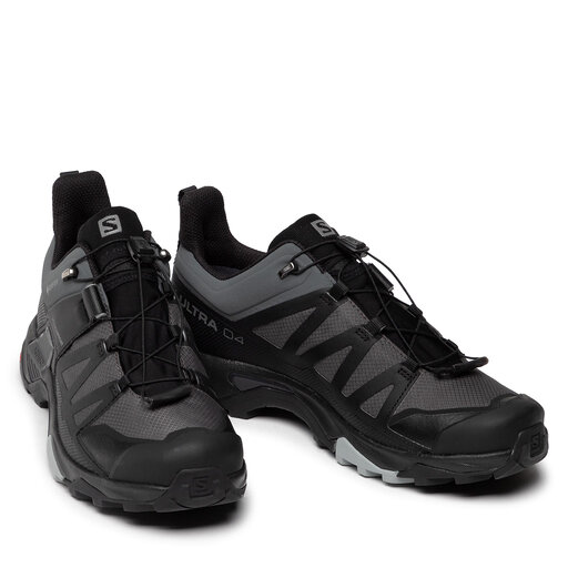 靴 X ULTRA 4 WIDE GTX Magnet/Black/Monument Buty Salomon X Ultra 4 WIDE GTX Gore-Tex Magnet/Black