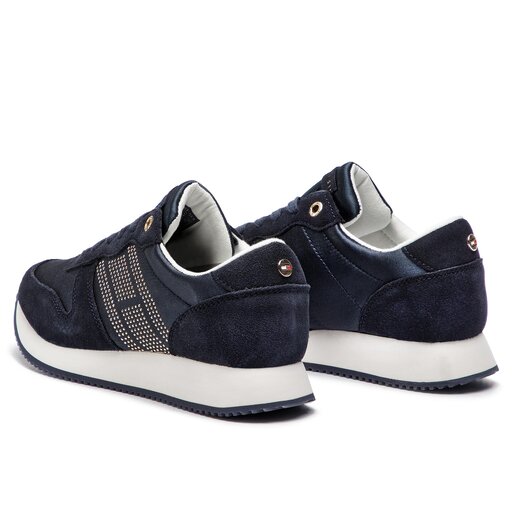 Sneakers Tommy Hilfiger Sparkle Satin City Sneaker FW0FW03991