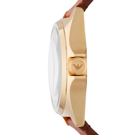 Laikrodis Emporio Armani Nicola AR11331 Brown/Gold • Www.eavalyne.lt