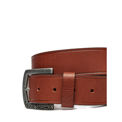 Belt Sale Cinturón De Cuero Emporio Armani Con Hebilla De Logo