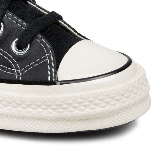 Sneakers Converse Chuck 70 Ox 168701C Black/Speed Yellow/Egret •  Www.chaussures.fr