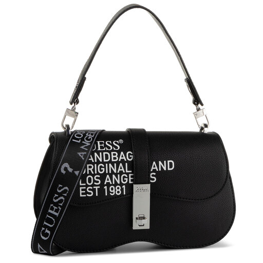 Handtasche Guess Asher VY HWVY74 77180 Schwarz eschuhe