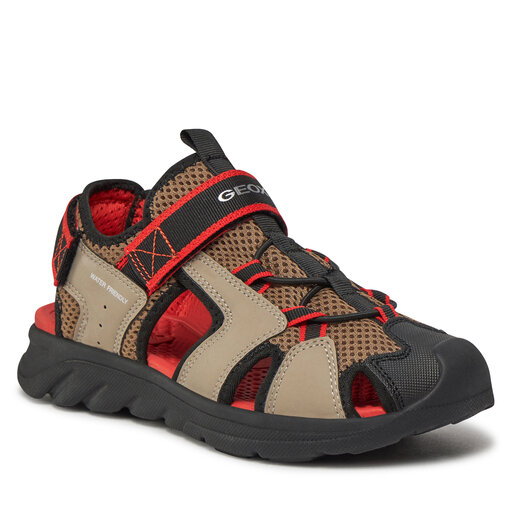 Geox red sandals top
