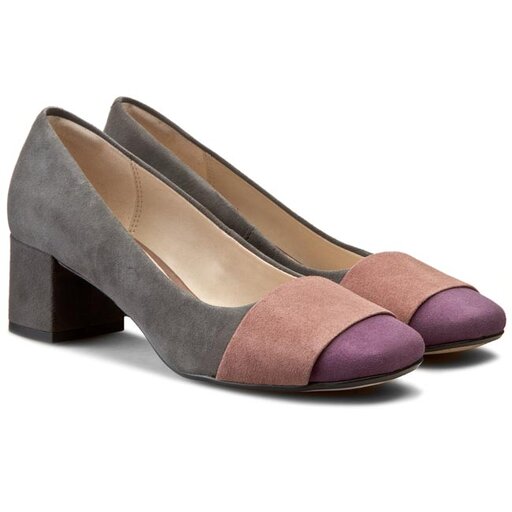 Czółenka Clarks Chinaberry Sky 261110414 Szary