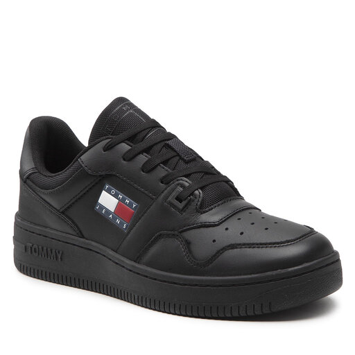 Laisvalaikio batai Tommy Jeans Retro Basket EM0EM00955 Triple