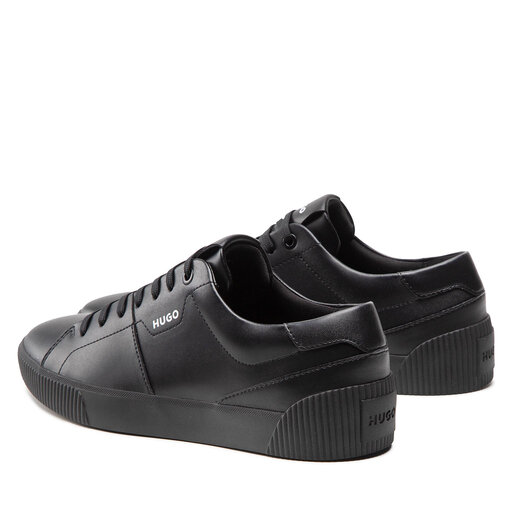 Sneakersy Hugo Zero Tenn 50481807 10228535 01 Czarny | eobuwie.com.pl