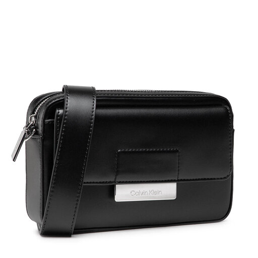 Handtasche Calvin Klein Ck Core Flap Xbody K60K608733 Schwarz eschuhe