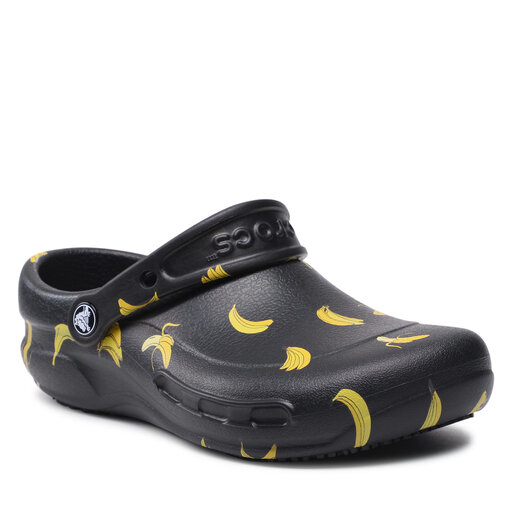 bistro crocs black