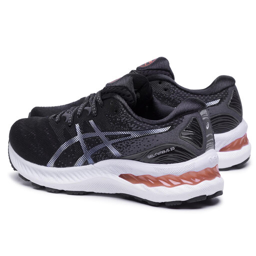 Zapatillas Running Asics Gel-nimbus 23 (d) Mujer Negras Y