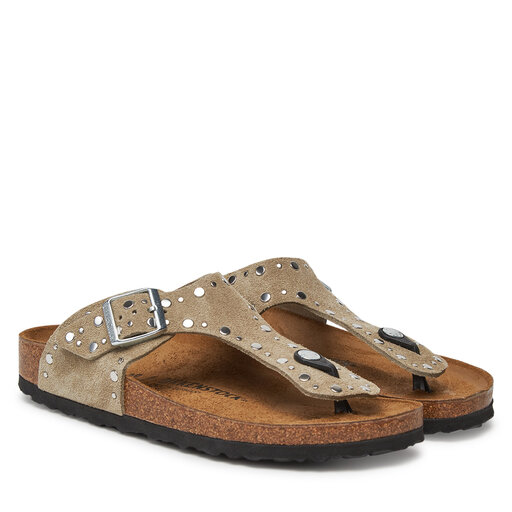 Birkenstock Zehentrenner Birkenstock Mit Nieten Sale Zehentrenner