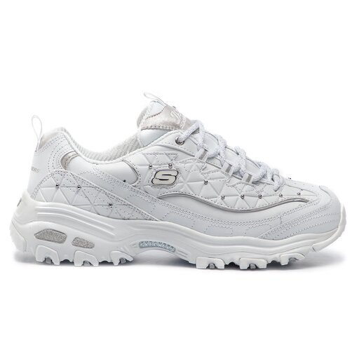 Sneakers Skechers D lites Glamour Feels 13087 WSL White Silver