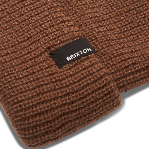 brixton heist beanie coyote brown