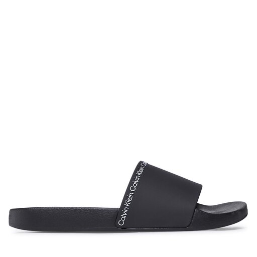 Šlepetės Calvin Klein Pool Slide Rubber HM0HM00981 Juoda