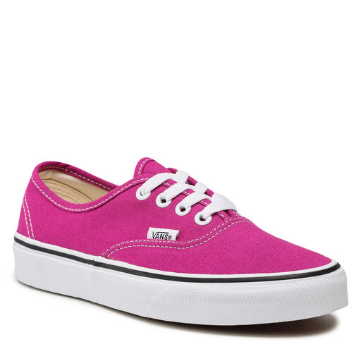 Rosa Vans Zapatos Goma Fucsia Zapatillas De Tenis Vans Authentic