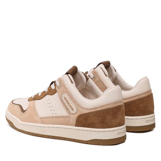 Sneakers Coach C201 Suede CK091 Chalk Beechwood LSE escarpe