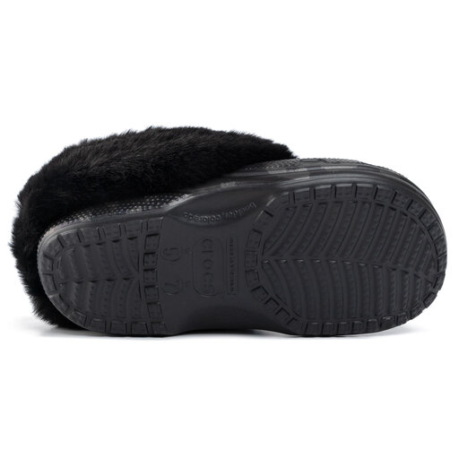 Hausschuhe Crocs Classic Mammoth Luxemetallic C 205921 Schwarz eschuhe