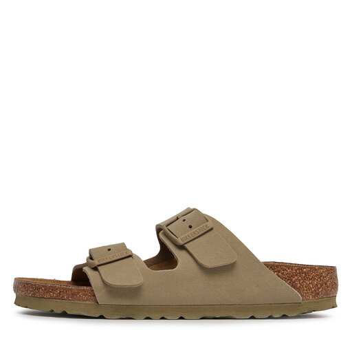 Шльопанці Birkenstock Arizona Birko-Flor 1027697 Хакі | evzuttya