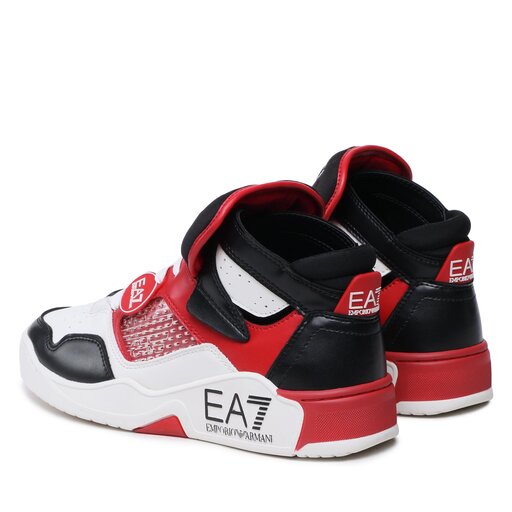Sneakers EA7 Emporio Armani X8Z033 XK267 R391 Racing Red Blk Wht