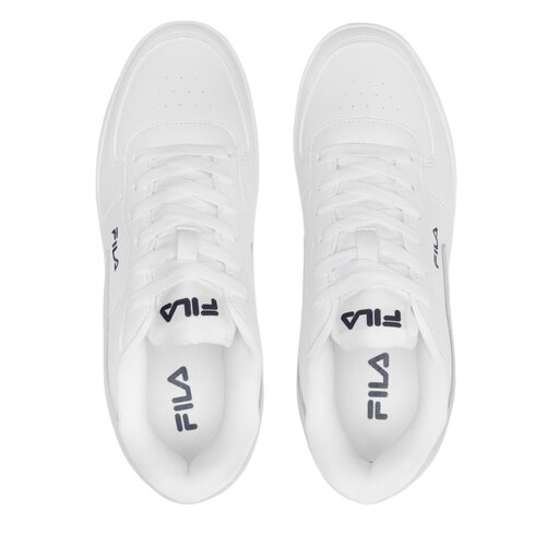 fila low top white